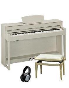 YAMAHA CLP-635 WA BLANCO FRESNO ( banqueta + auricular ) PIANO DIGITAL