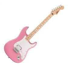 SQUIER SONIC STRATOCASTER HSS FLASH PINK