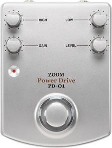 ZOOM POWER DRIVE PD-01 PEDAL GUITAR
