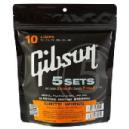 GIBSON JUEGO ELECTRICA BRITE WIRES 010-046 - 5 SETS