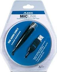 ALESIS CABLE INTERFACE MICLINK XLR/USB MICLINK