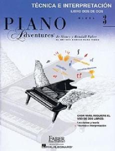 P PIANO ADVENTURES Lecciones y Teoría Nivel 3
