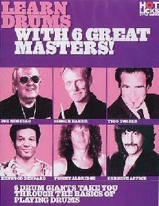 DVD LEARN DRUMS WITH 6 GREAT MASTERS *OUTLET*