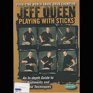 DVD PLAYING WITH STICKS JEFF QUEEN *OUTLET*