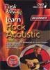DVD ROCK HOUSE LEARN ROCK ACOUSTIC BEGINNER *OUTLET*