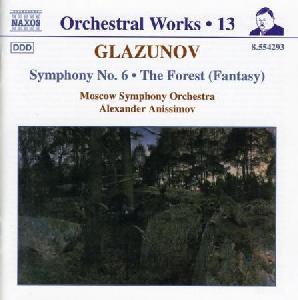 CD GLAZUNOV - SINFONIA Nº6 OP.58 / EL BOSQUE OP.19