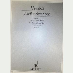 VP VIVALDI SONATAS OP.2 V.2 VIOLIN Y PIANO *OFERTA*