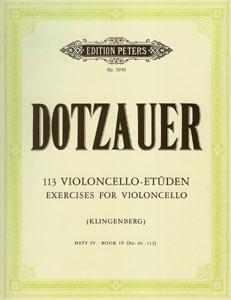 VC DOTZAUER 113 ESTUDIOS VIOLONCELLO V.4 (86-113) *OFERTA*