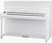 KAWAI K-200 BLANCO PULIDO HERRAJES CROMADOS PIANO VERTICAL