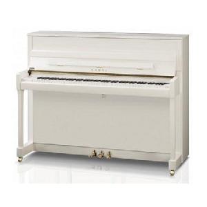 KAWAI K-200 BLANCO PULIDO PIANO VERTICAL