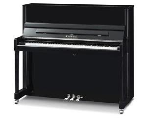 KAWAI K-300 NEP HERRAJES PLATEADOS PIANO VERTICAL