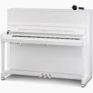 KAWAI K-300 ATX4 BLANCO HERRAJES CROMADOS PIANO VERTICAL