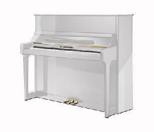 SCHIMMEL 118 TRADITION BLANCO PULIDO PIANO VERTICAL