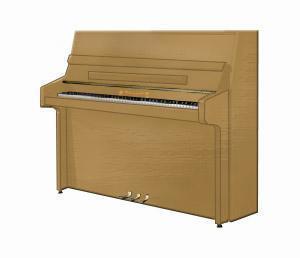 SCHIMMEL 114 MODEM SWING NOGAL SATINADO PIANO VERTICAL