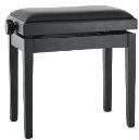 GW DELUXE VINYL NEGRA MATE BANQUETA PIANO