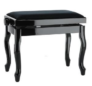 GEWA BANQUETA CHIPENDAL DELUXE CLASSIC NEGRO BRILLANTE
