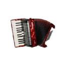 HOHNER BRAVO II 48 BJS ROJO A-4053 ACORDEON