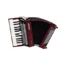 HOHNER BRAVO III 96 BJS ROJO ACORDEON