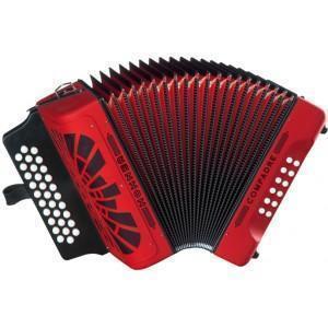 HOHNER COMPADRE 4824-GCF ROJO ACORDEON