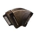 HOHNER REY VALLENATO A-4942 FBbEb NEGRO ACORDEON