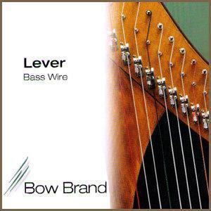 BOW BRAND BASS WIRE 6ª OCTAVA RE N.37 CUERDA ARPA CELTA