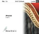BOW BRAND NYLON 3ª OCTAVA RE N.16 CUERDA ARPA PEDAL