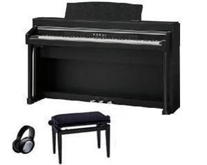 KAWAI CA-67 SB SET ( banqueta + auricular ) PIANO DIGITAL