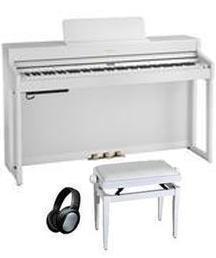 ROLAND HP-704W SET( banqueta + auriculares) PIANO DIGITAL