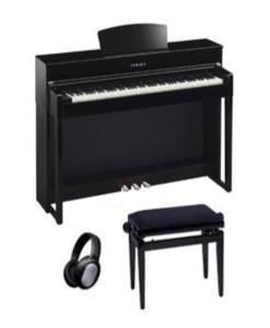 YAMAHA CLP-645 PE SET( banqueta + auricular ) PIANO DIGITAL