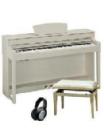 YAMAHA CLP-675 WA BLANCO FRESNO ( banqueta + auricular ) PIANO DIGITAL