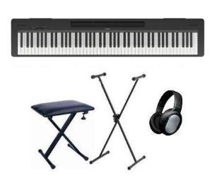 YAMAHA P-145B SET( Banqueta+Soporte+Auricular) PIANO DIGITAL