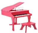 RINGWAY PIANO DE COLA INFANTIL ELECTRICO ROSA