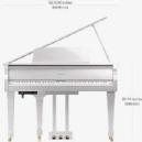 ROLAND PIANO DIGITAL COLA GP-609 BLANCO PULIDO