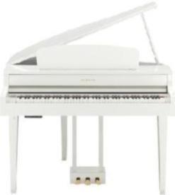 YAMAHA CLP-865GP BLANCO PULIDO PIANO DIGITAL COLA 