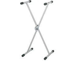 BSX 900541 TIJERA  SOPORTE TECLADO PLATEADO