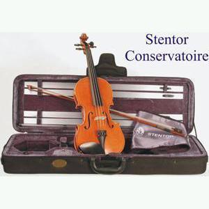 STENTOR CONSERVATOIRE CON ARCO Y ESTUCHE VIOLIN 4/4