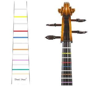 INDICADOR TODAS LAS POSICION DEDOS VIOLIN 4/4 VIOLA 14"