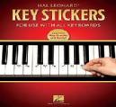 KEY STICKERS PIANO KEYBOARD ORGAN PEGATINAS NOTAS 