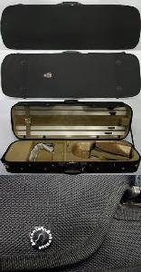 VERONA NEGRO/VERDE/BEIG ESTUCHE VIOLIN