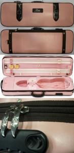 LANG VIOLIN CK-66 PIEL ROSA ESTUCHE VIOLIN