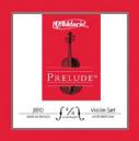 DADDARIO PRELUDE J810 MEDIUM JUEGO VIOLIN 4/4 