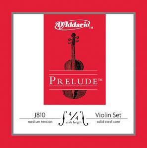 DADDARIO PRELUDE J810 MEDIUM JUEGO VIOLIN 4/4 