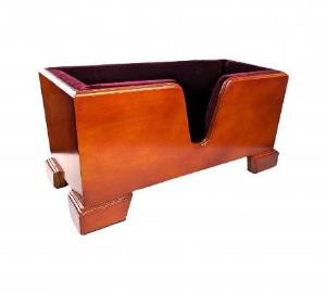 SOPORTE CELLO MADERA Y TERCIOPELO