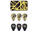 DUNLOP BLACK/YELLOW EVH 0,60MM 6 PUA CAJA