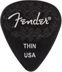FENDER 351 WAVELEGTH THIN BLACK 6 PACK PUA