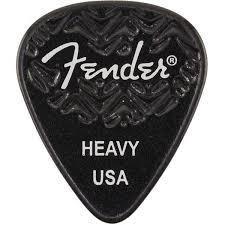 FENDER 351 WAVELEGTH HVY BLACK 6 PACK PUA