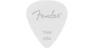 FENDER 351 WAVELEGTH THIN WHITE 6 PACK PUA