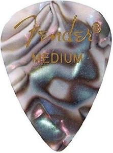 FENDER PREMIUM CELLULOID PICKS, 351 SHAPE PUA 12 PACK