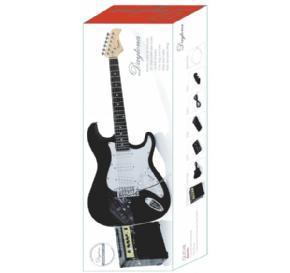 DAYTONA STRATOCASTER  PACK GUITARRA ELECTRICA  NEGRA 