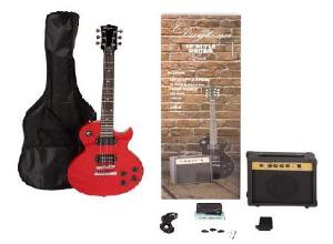DAYTONA TIPO LES PAUL PACK DE GUITARRA ELÉCTRICA  ROJO